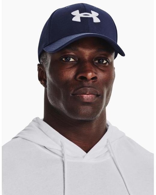 Under Armour Blue Blitzing Baseball Cap for men