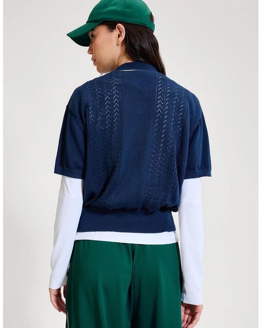 Ellesse Blue Maurices Polo Top
