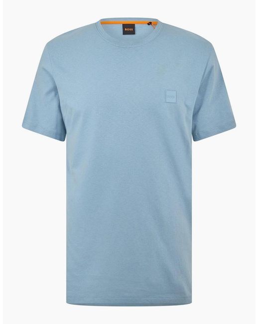 Boss Blue Regular Fit Tales T-Shirt for men