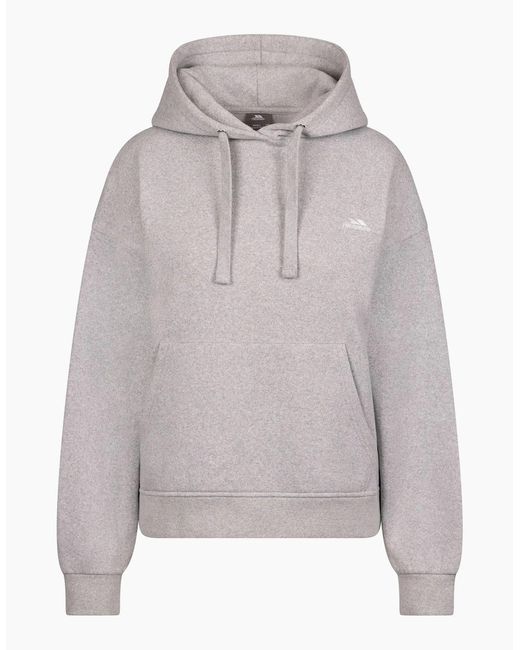Trespass Gray Ladies Reives Knitted Hoodie