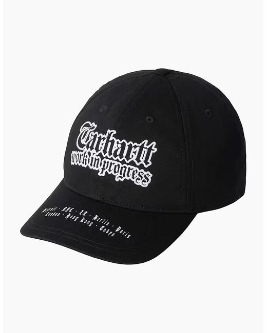 Carhartt Black World Tour Cap for men