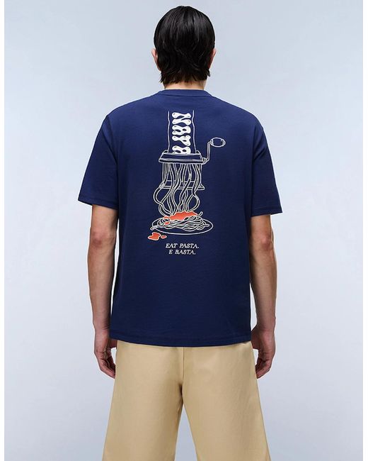 Napapijri Blue Sol T-Shirt for men