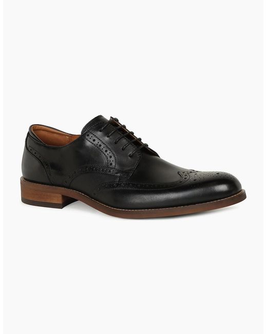 Clarks Black Craftremi Tip Formal Brogues for men