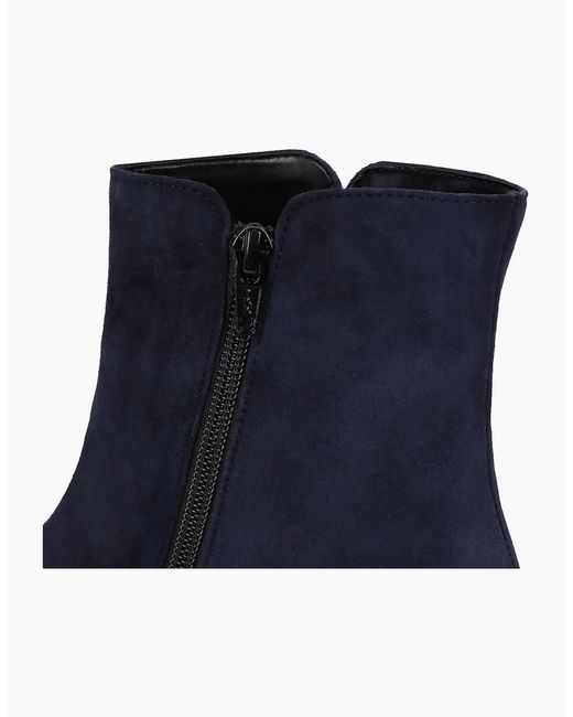 Gabor Blue Abbey Ankle Boots