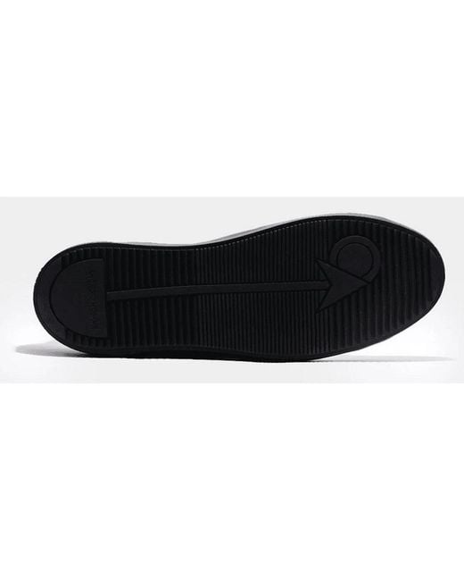 Android Homme Black Propulsion Mid Distress Reflective & Suede Leather High Top for men