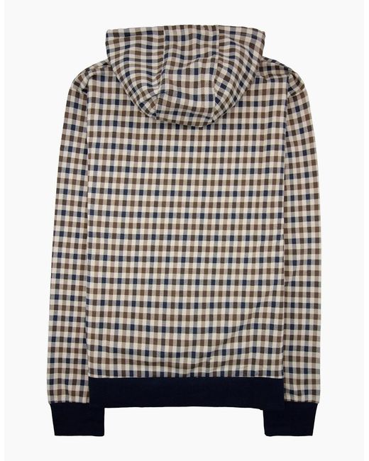 Aquascutum Gray Iconic Hoodie 28 for men
