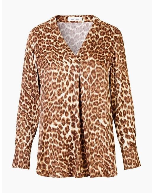 Samsøe & Samsøe Multicolor Hamill Leopard Print Blouse