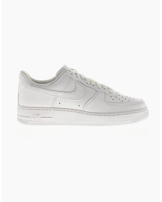 Nike Air Force 1 White Nike Trainers Air Force 1 07 Lace Up Uk Size