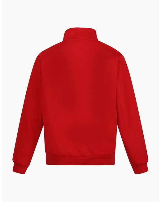 Regatta Red Professional Quarter Zip Sweatshirt for men