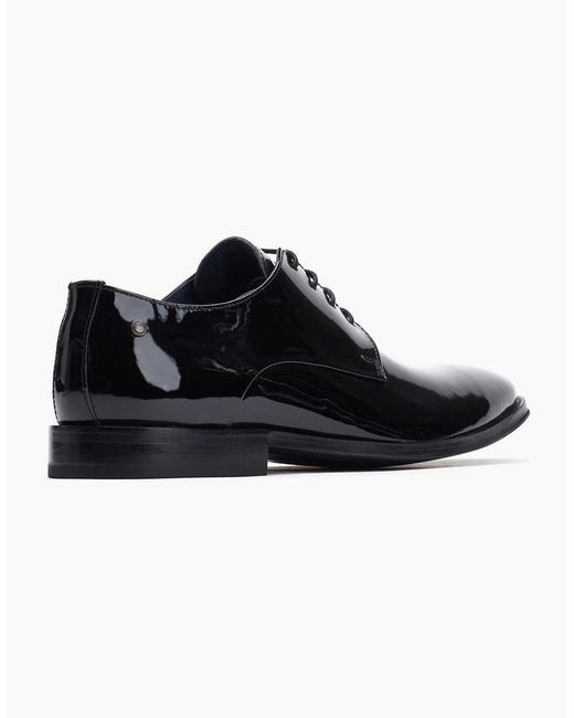 Base London Black Marley Formal Lace Up Shoes for men