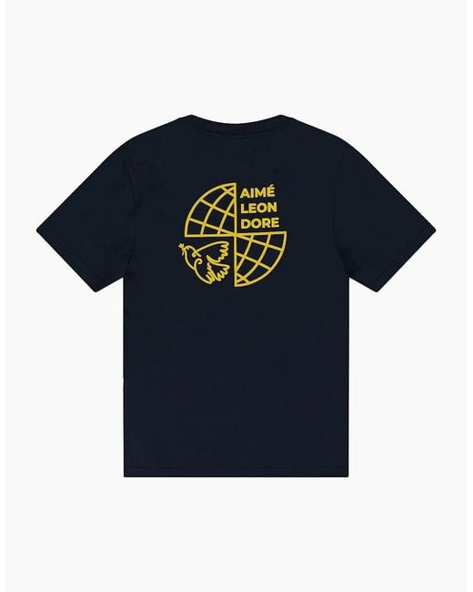 Aimé Leon Dore Blue World Peace Tee