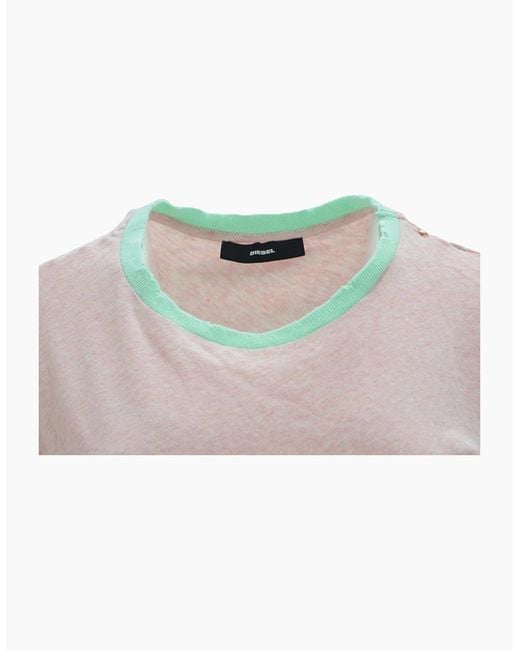 DIESEL Natural T Rachel T Shirts Crew Neck Short Sleeve Casual Summer Party Tees