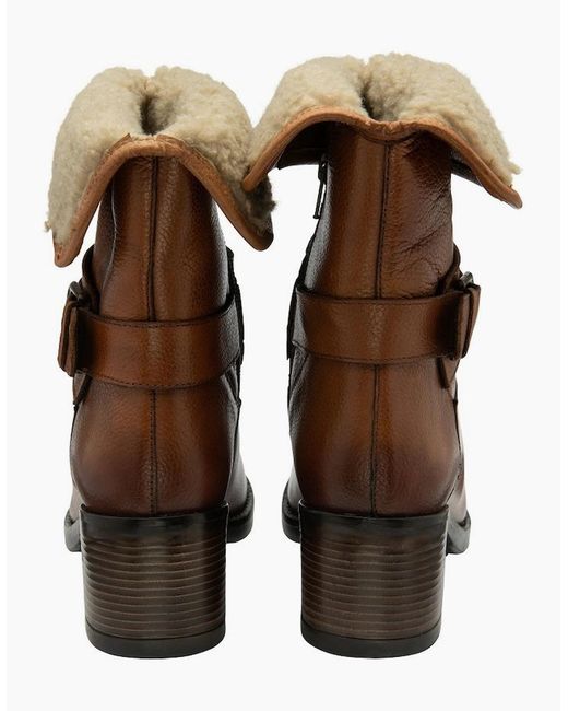 Lotus Brown Osmond Calf Boots