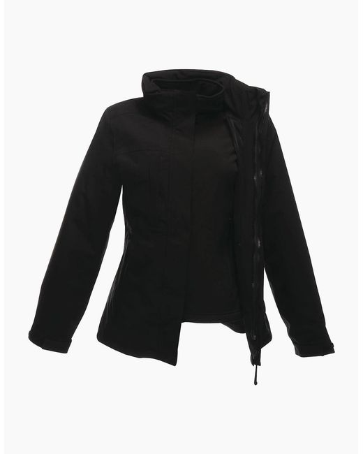 Regatta Black Professional /Ladies Kingsley 3-In-1 Waterproof Jacket
