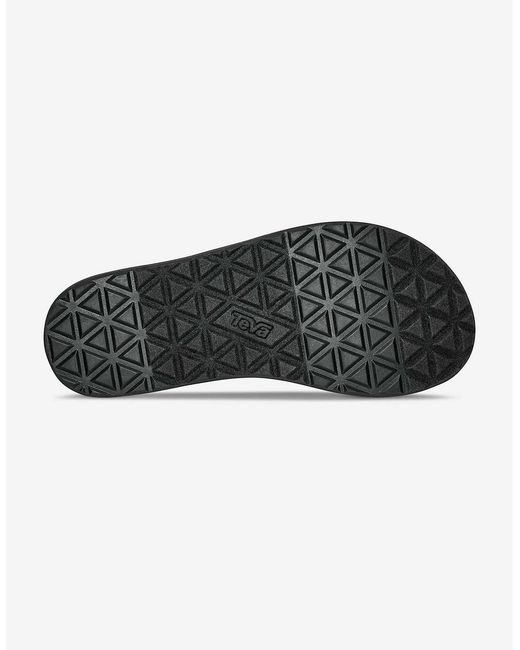 Teva Black Original Universal Cross Strap Sandals Slim