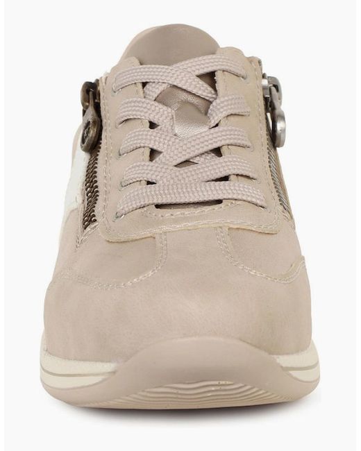 Rieker White Honor Trainers