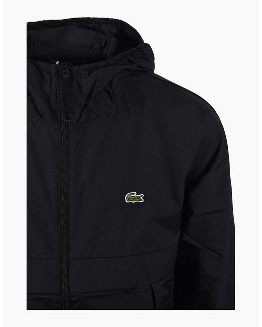 Lacoste Black Lightweight Jacket for men