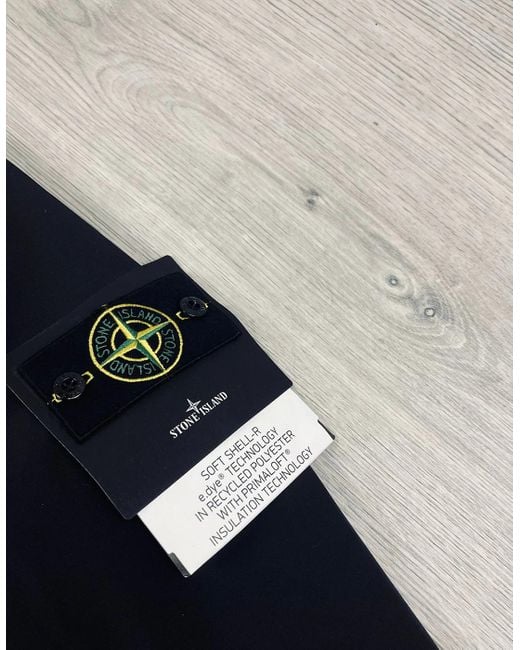 Stone Island Black Primaloft Jacket for men