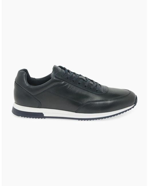 Loake Blue Bannister Trainers for men