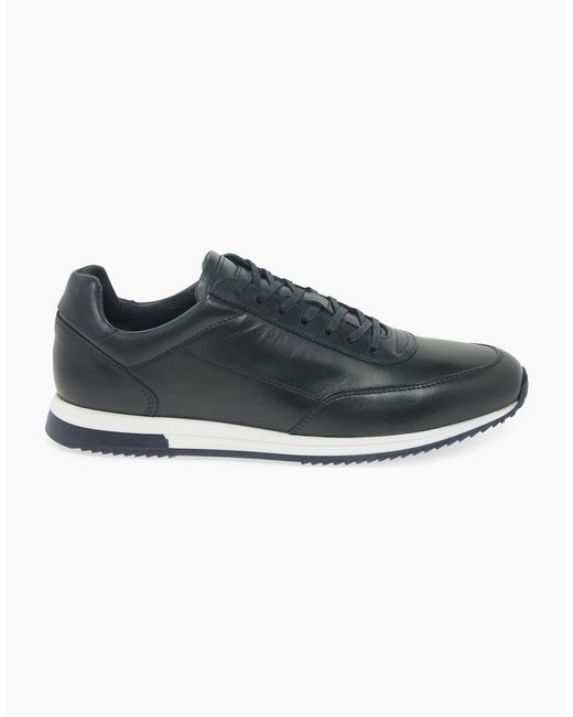 Loake Blue Bannister Trainers for men