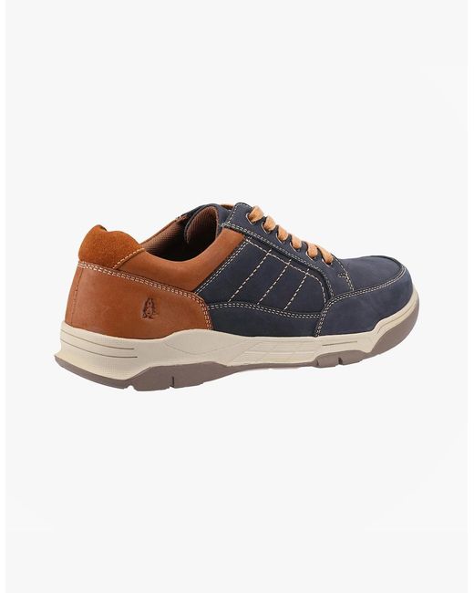 Hush Puppies Blue Finley Comfort Shoes for men