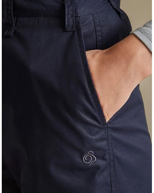Craghoppers Blue Ladies Expert Kiwi Convertible Trousers