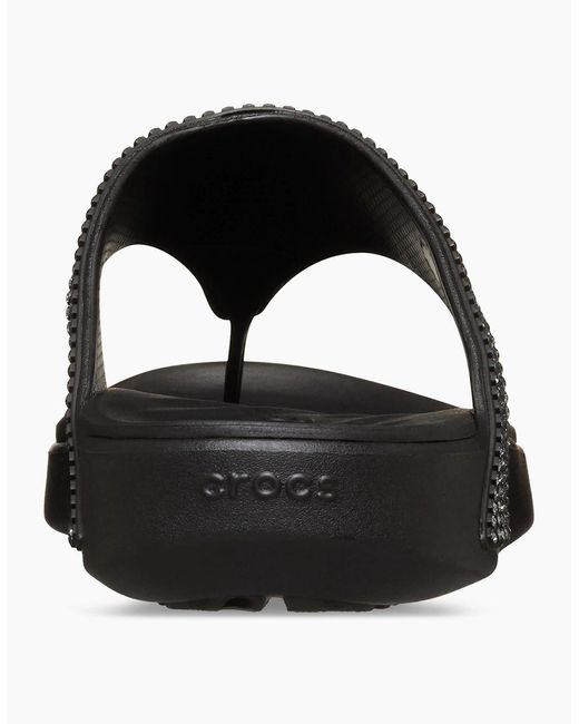 CROCSTM Black Getaway Triangle Eva Sandals