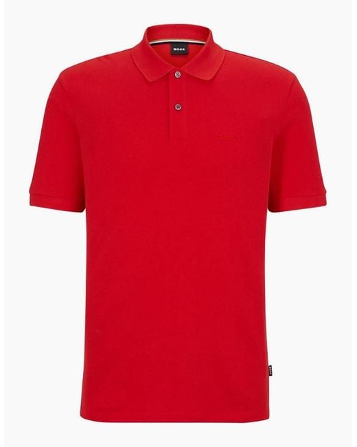 Boss Red Polo Shirt for men