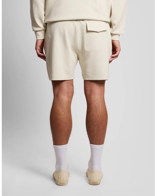 Lyle & Scott Natural Relaxed Sweat Short for men