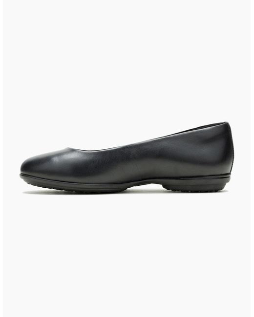 Hush Puppies Black Alice Flat Ballerina Ballerina Shoes