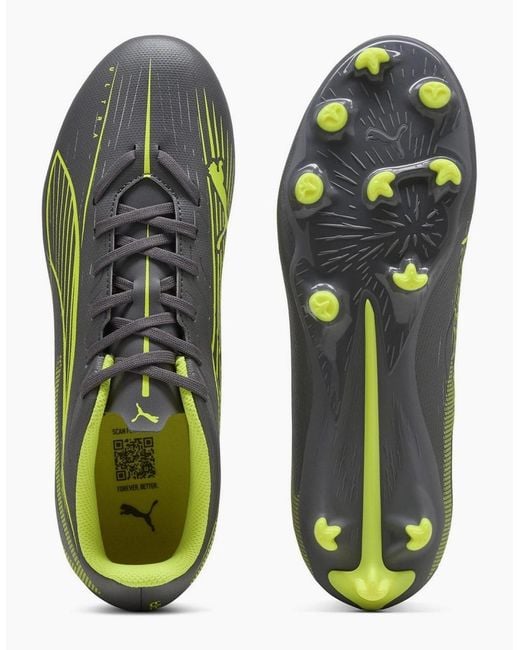 PUMA Green Ultra 5 Play Fg Ag Wns Firm Ground Football Boots