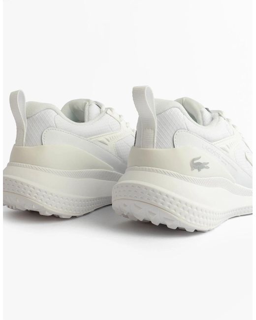 Lacoste White L003 Evo Performance Trainers Trainers for men
