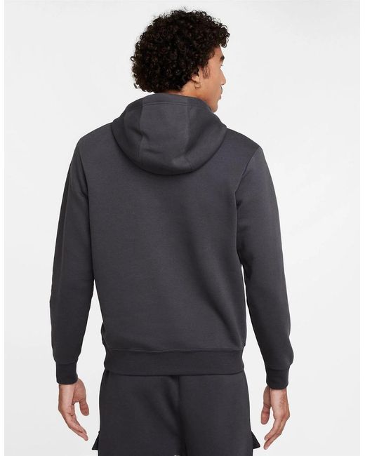 Nike Blue Nsw Sw Air Po Hoody Flc Bb for men
