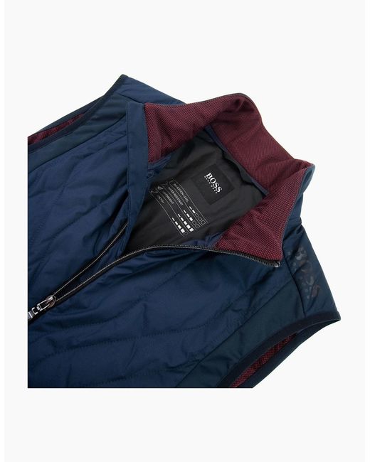 Boss Blue V_Colere Gilet for men