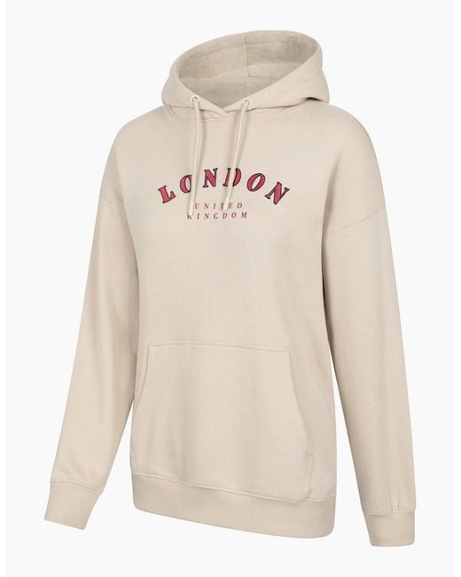 Mountain Warehouse Natural Ladies London Graphic Hoodie