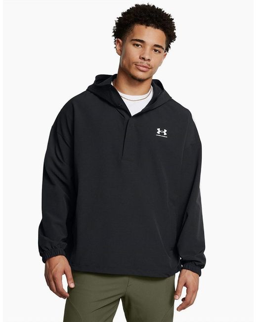 Under Armour Blue Armour Ua Vibe Stormshell Hood Hoody for men