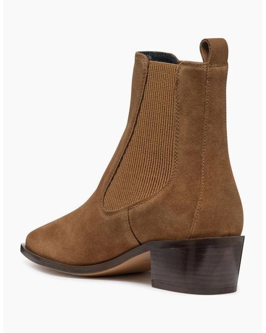 Geox Brown D Texica A Ankle Boots
