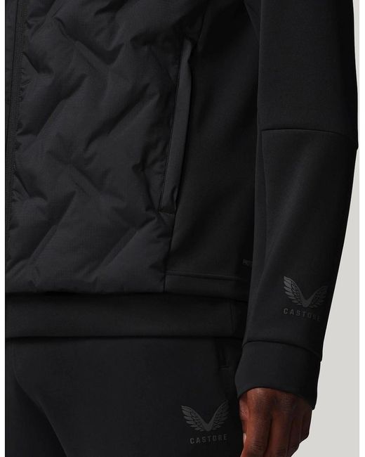 Castore Black Hybrid Gilets for men