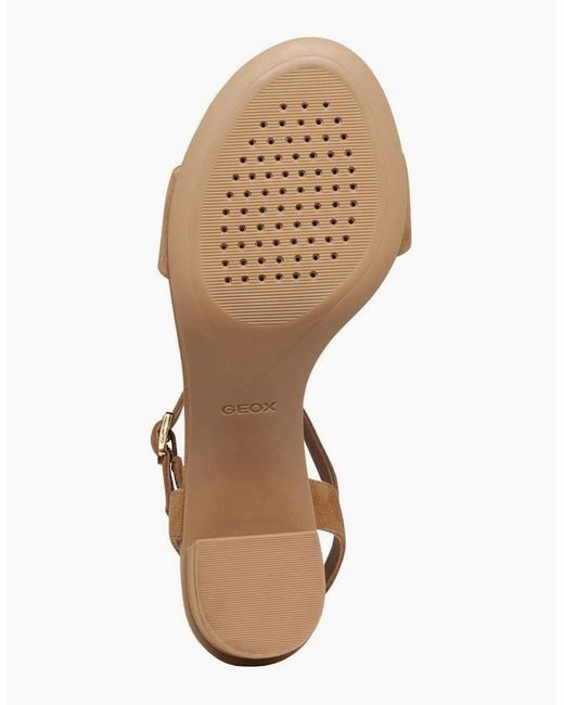 Geox Metallic D Aurely 50 Heeled Sandals