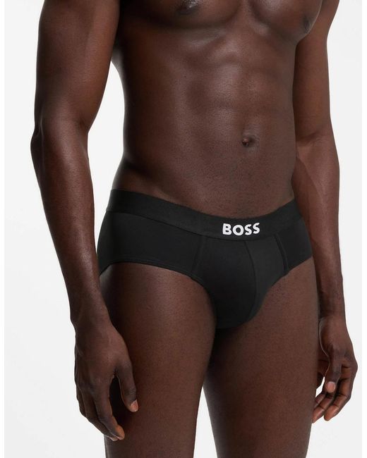 Boss Black Boss Three-Pack Low-Rise Briefs for men