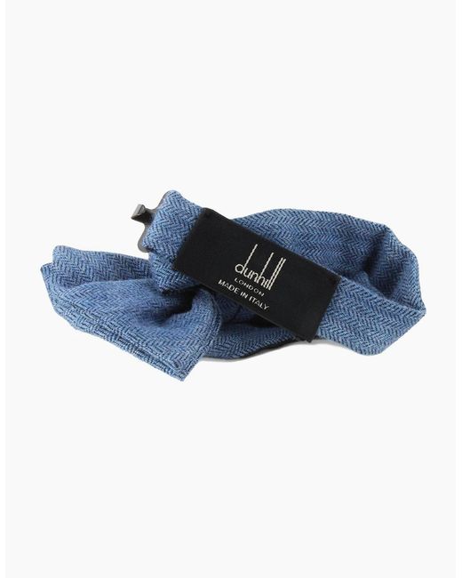 Dunhill Blue Bow Tie for men