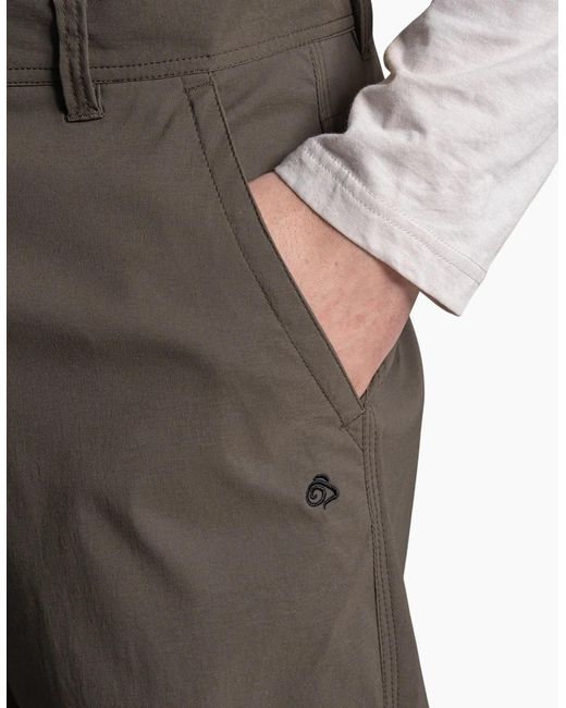 Craghoppers Gray Brisk Pro Quick Dry Trousers for men