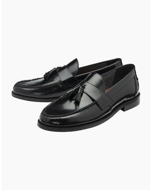 Frank Wright Black Bounty Loafers for men