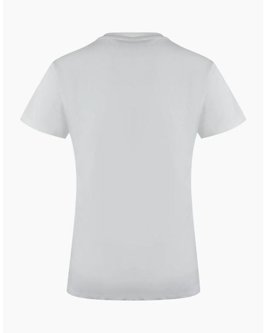 Love Moschino Gray Layered Logo T-Shirt