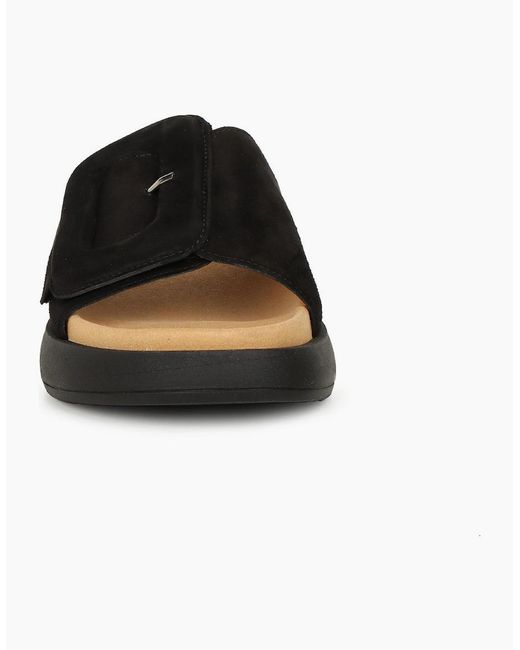 Gabor Black Adios Sandals