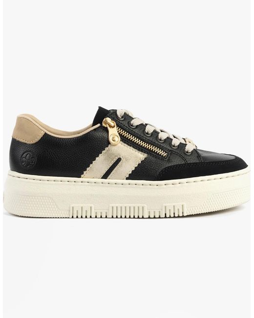 Rieker Black M1912 Casual Shoes