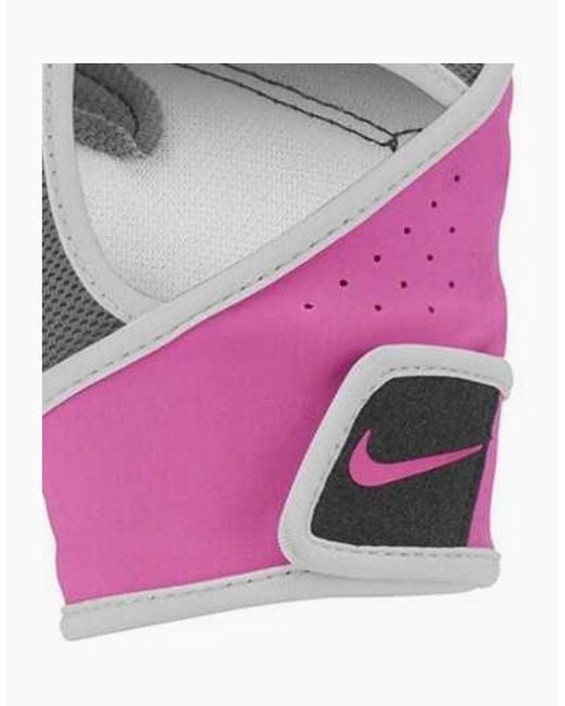 Nike Pink Ladies Gym Premium Sport Fingerless Gloves