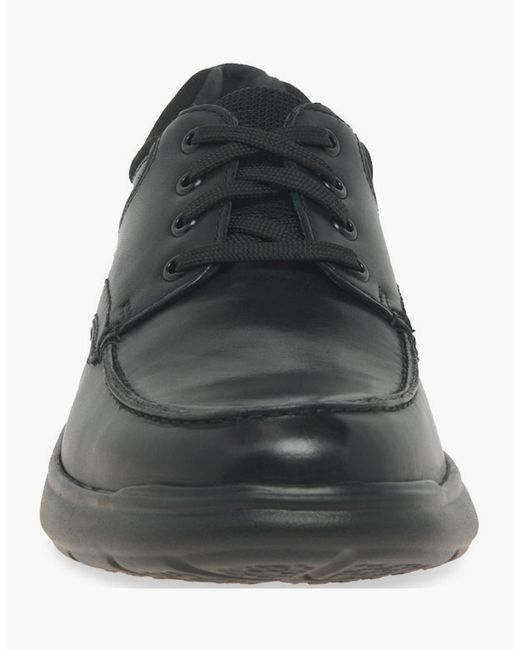Clarks Black Cotrell Edge Shoes for men