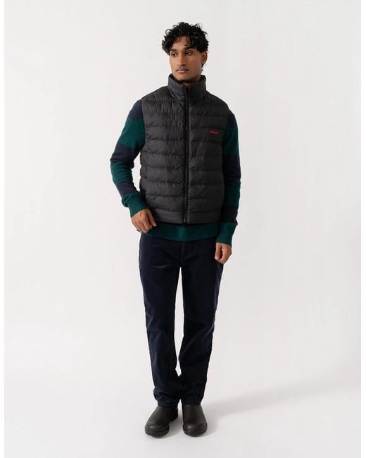 Boss Blue Hugo Banks2641 Padded Gilet for men
