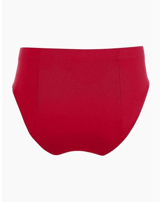 Nike Red Ladies Logo Knicker Shorts